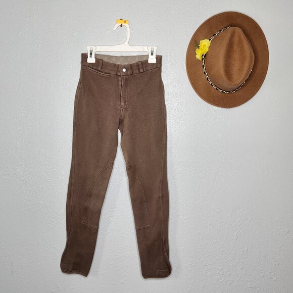 Fouganza Size XS Brown Horseback Riding Pants Equestrian - Picture 1 of 4